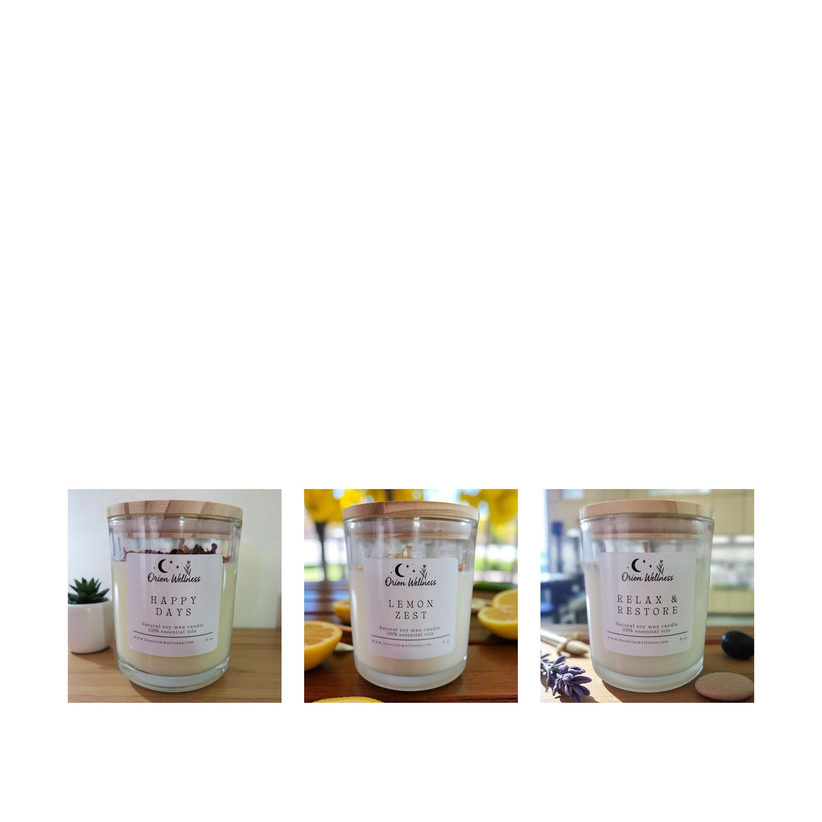Host Gift Candle Trio