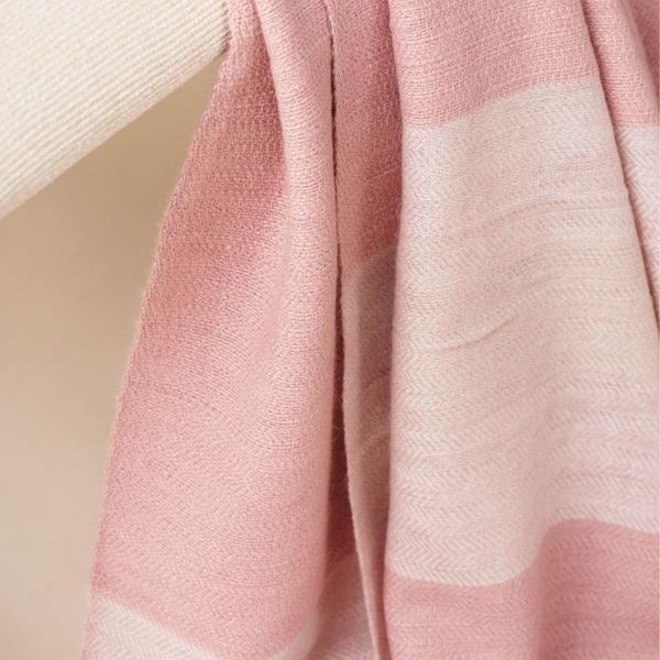 Rosa Plush Maroon Plush Merino Queen Bedspread / Large Throw