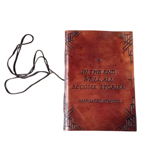 Margaret Atwood Leather Journal