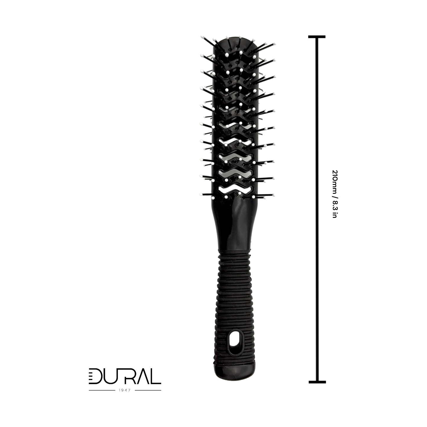 Dural Tunnel brush with plastic nylon pins and ball tips