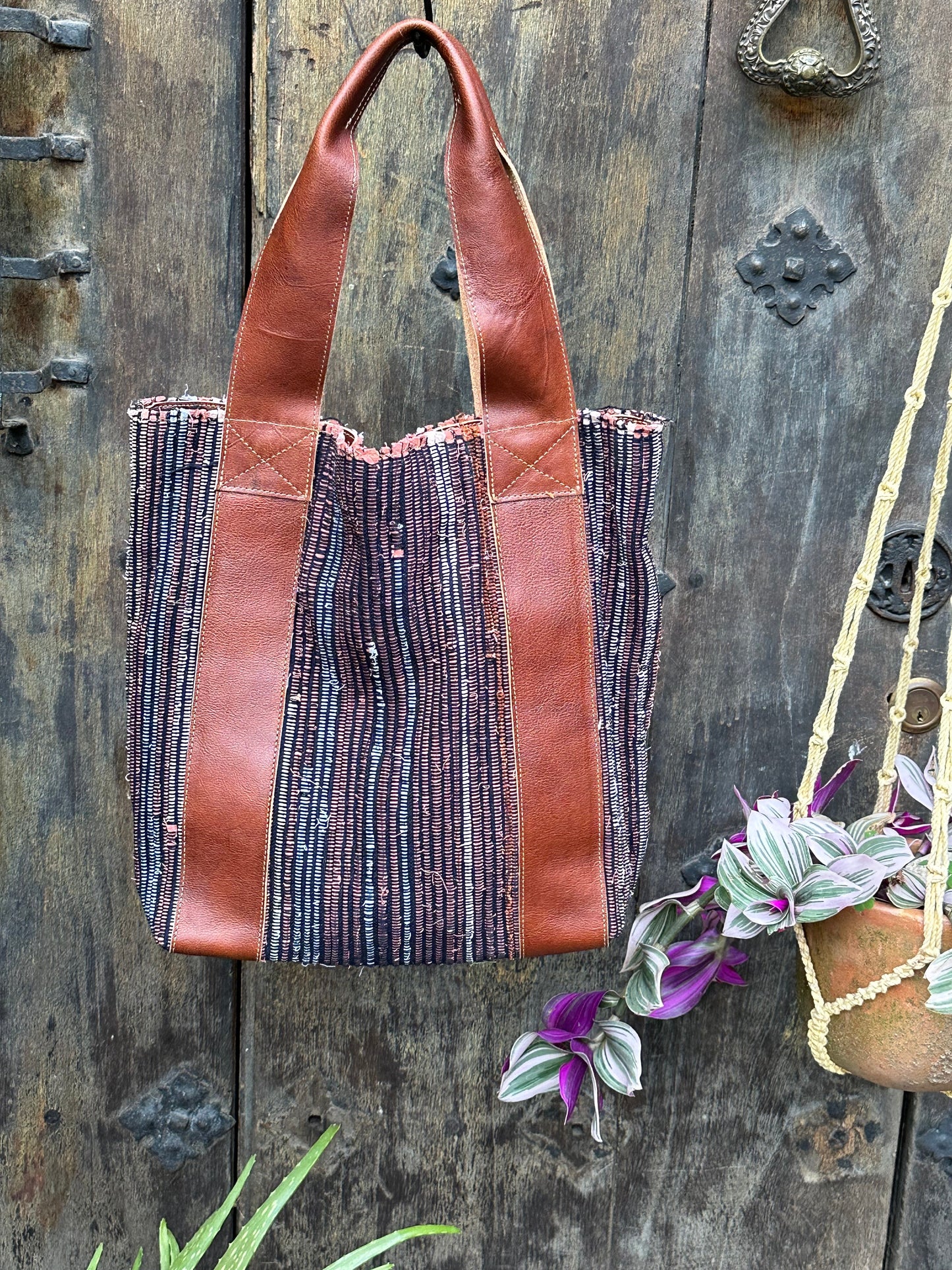 Wanderer Tote - Woven and Whiskey