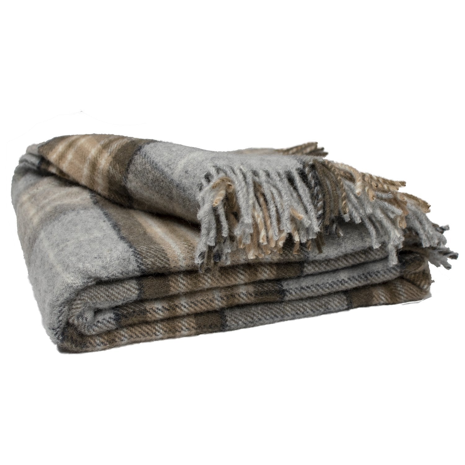 Highland Tweeds Pure New Wool Fluffy Throw ~ McKellar ~ - Osadia Concept Store