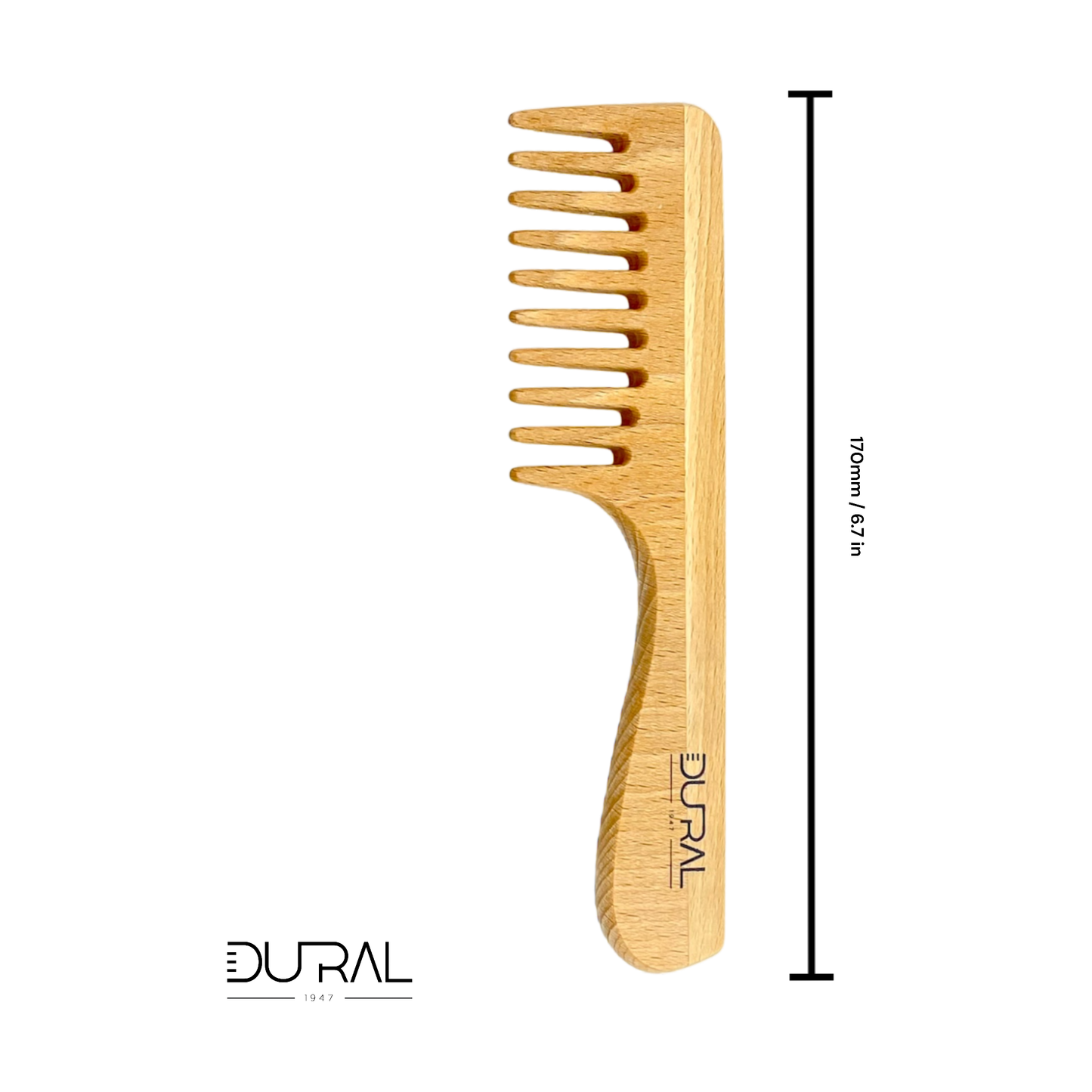 Dural Beech wood grip comb