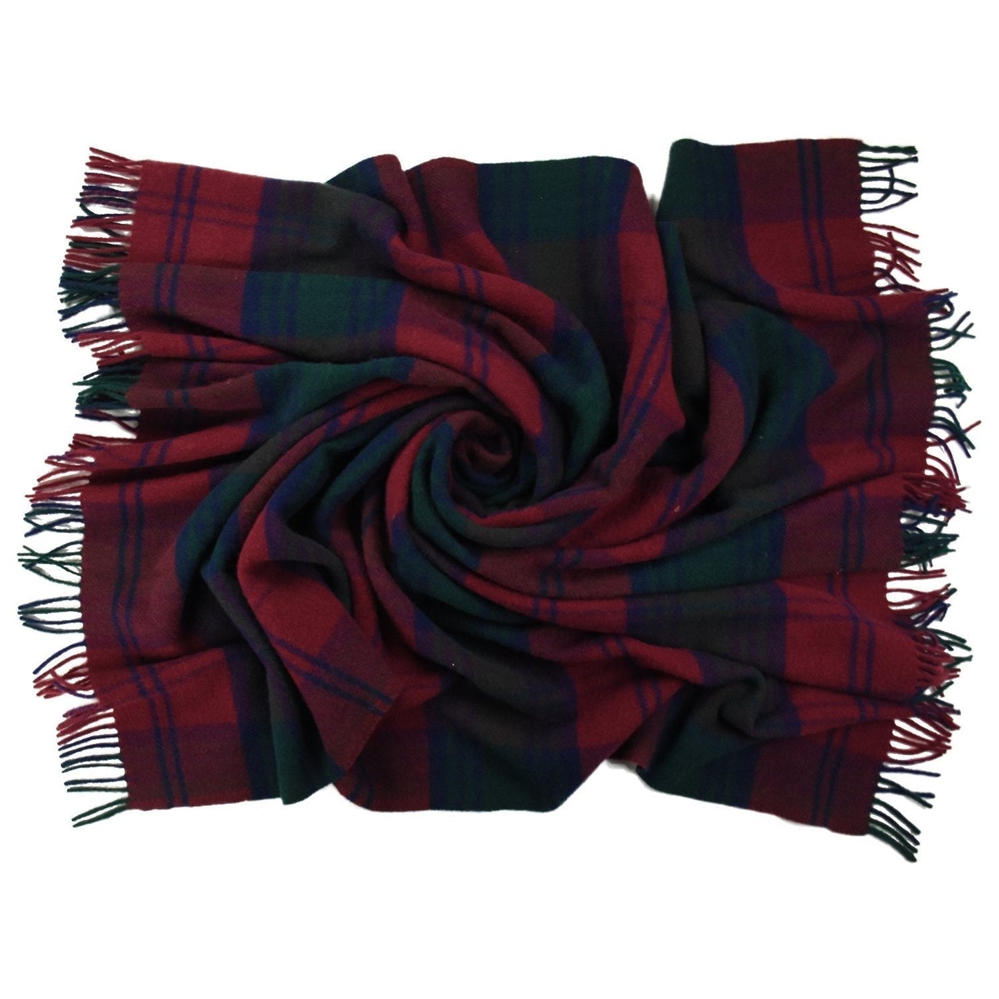Highland Tweeds Pure New Wool  Fluffy Throw ~ Lindsay ~ - Osadia Concept Store