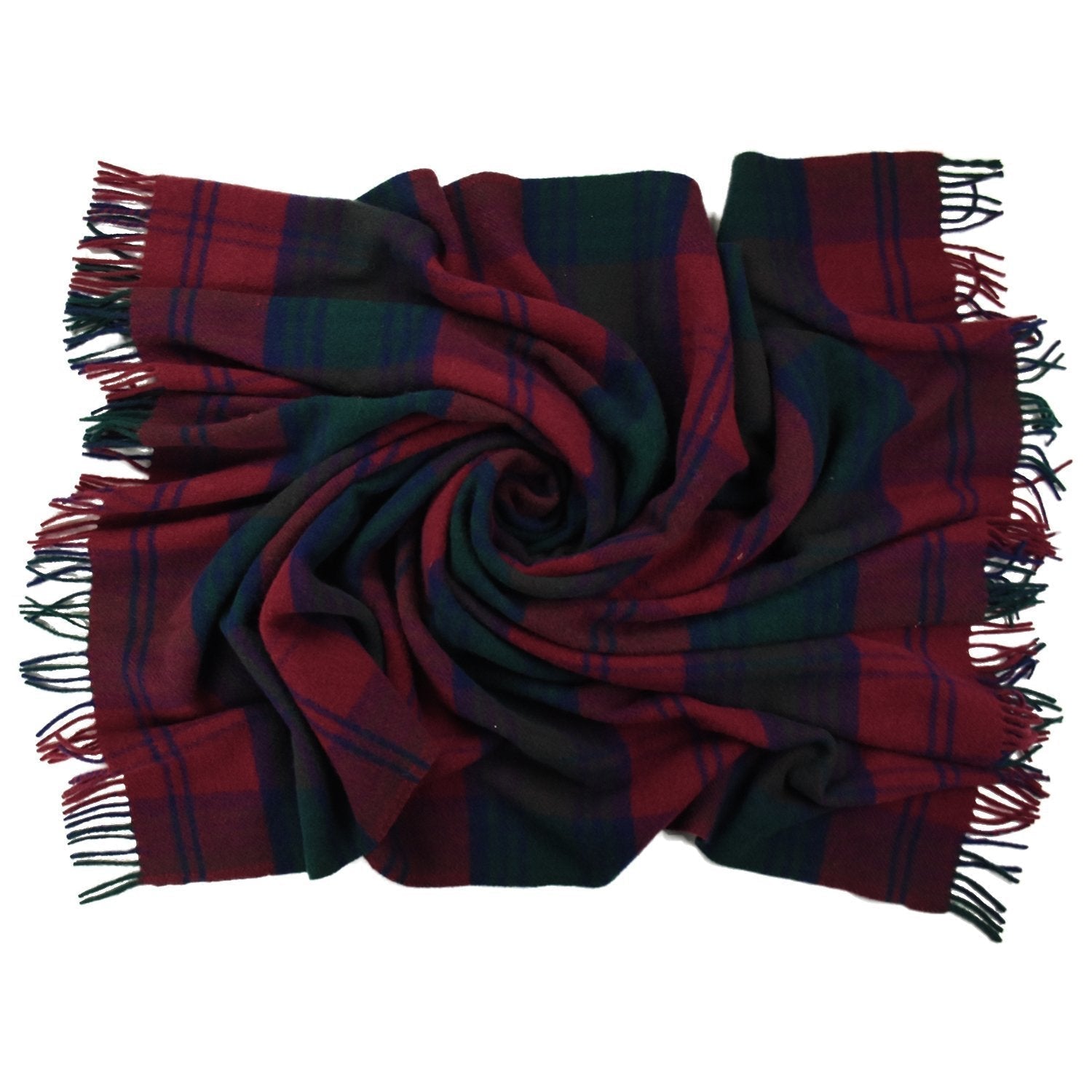 Highland Tweeds Pure New Wool  Fluffy Throw ~ Lindsay ~ - Osadia Concept Store