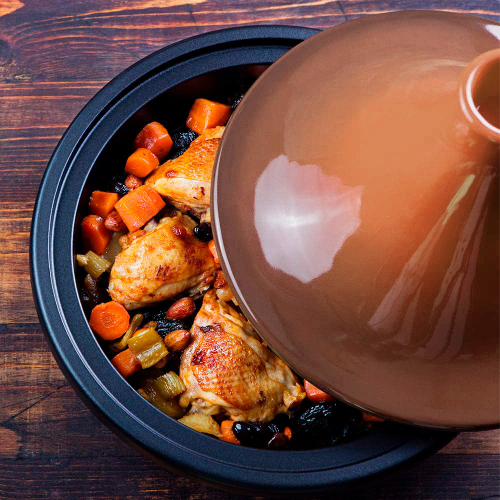Moroccan Tagine, Cast Iron, 3.3 Qt.