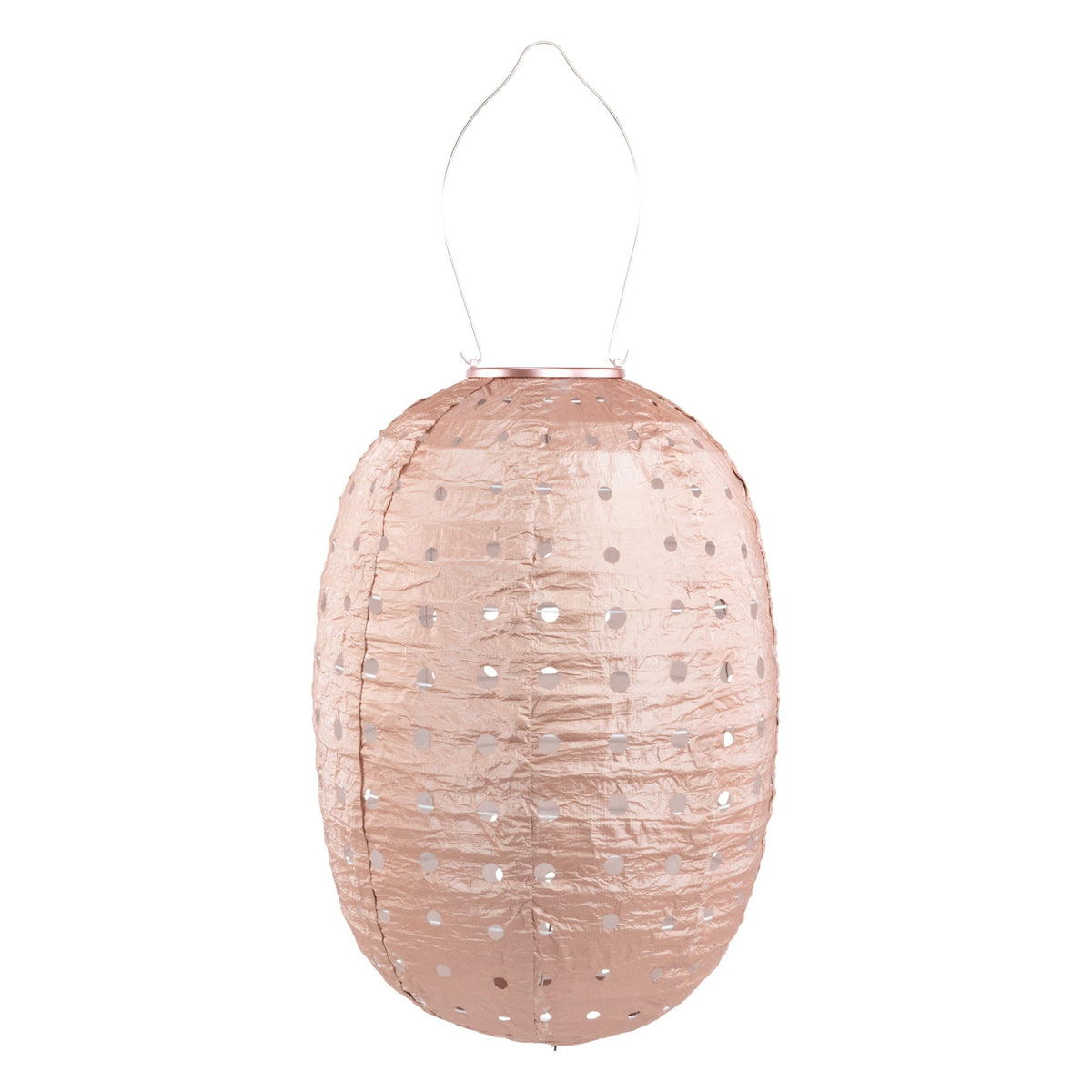 Soji Stella - Barrel Swiss Dot - 14" Solar Lantern
