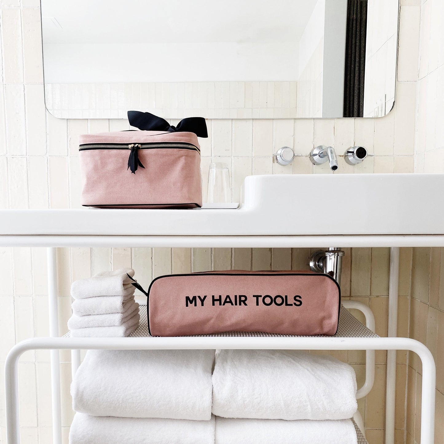 Medium Box Makeup & Toiletry, Pink/Blush - Osadia Concept Store