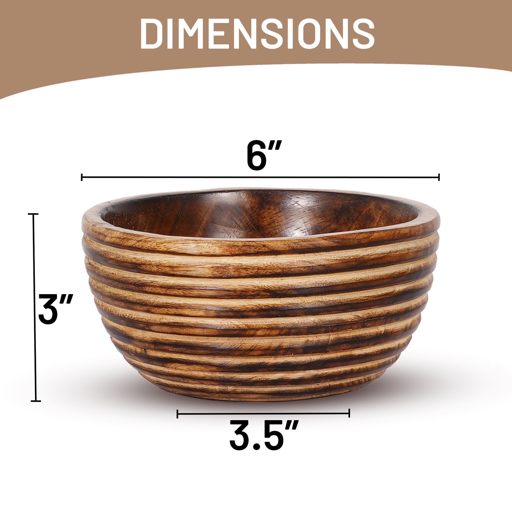 Darma Valley Mangowood Decorative Bowls - Osadia Concept Store