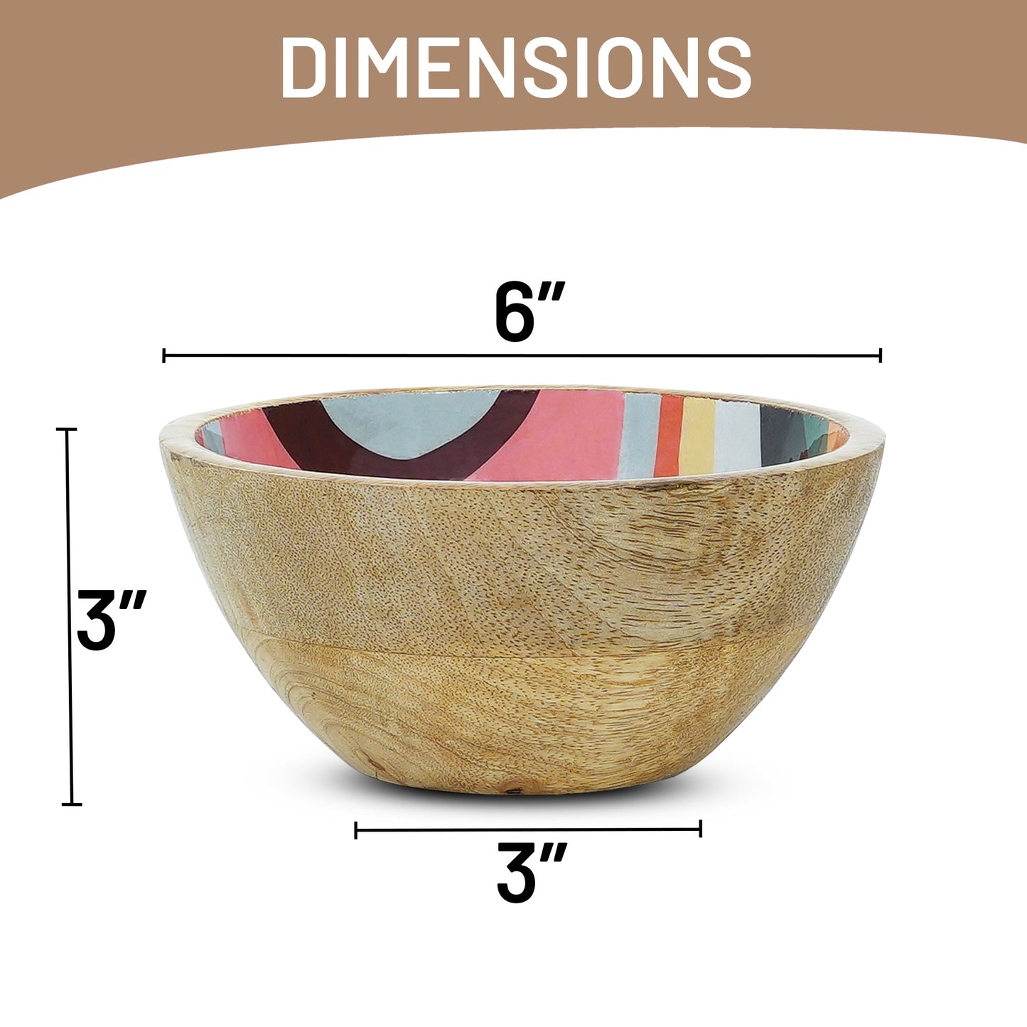Doon Valley Mangowood Decorative Bowls