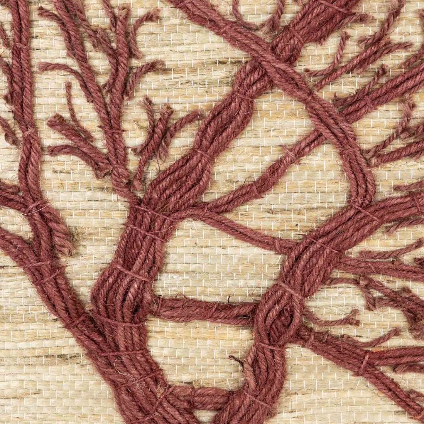 Jute Tree of Life Wall Hanging