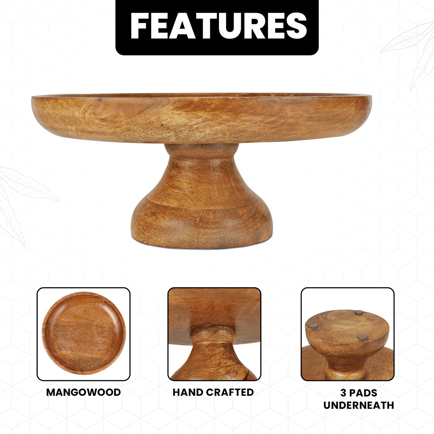 Footed Fruit Bowl