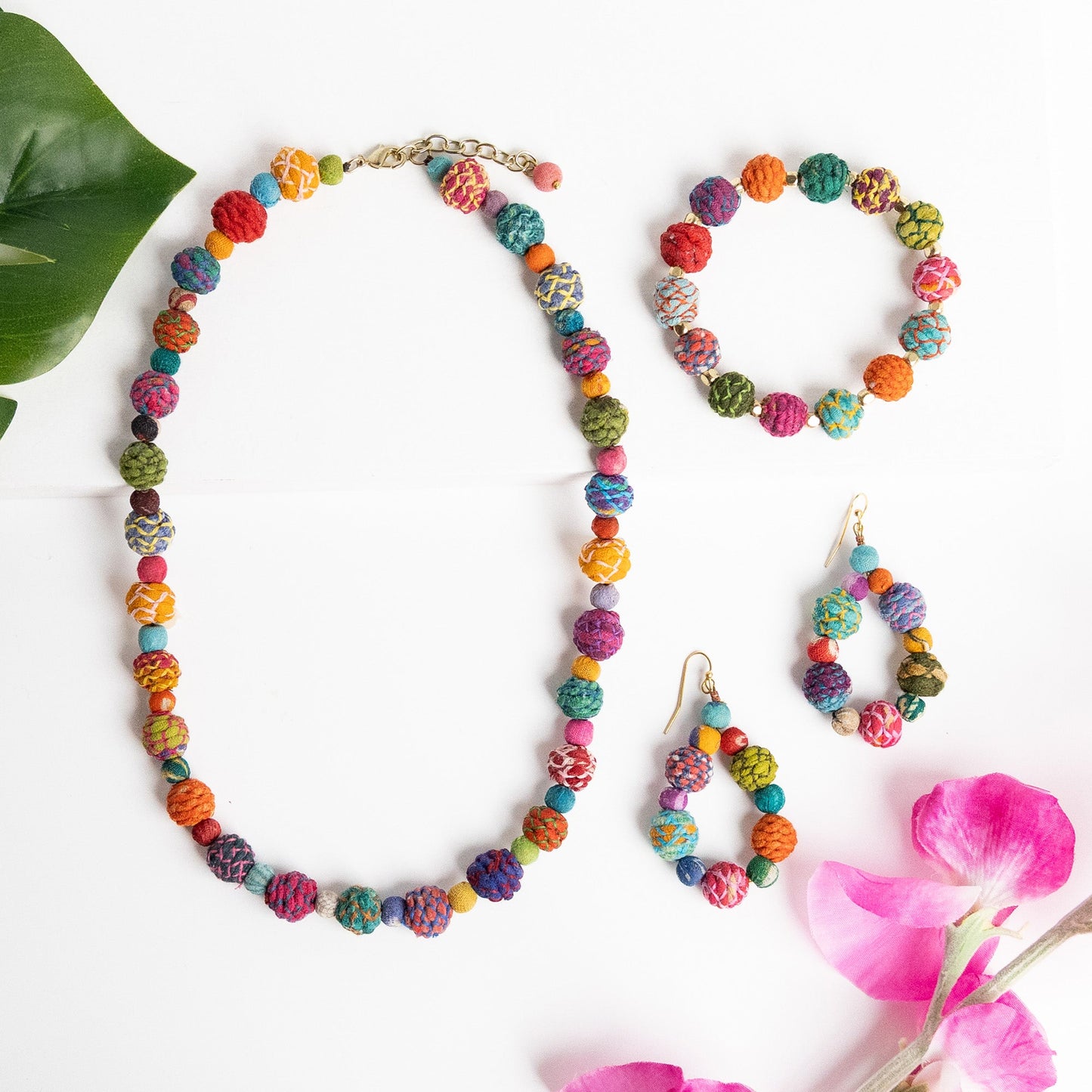 Threaded Kantha Classic Strand