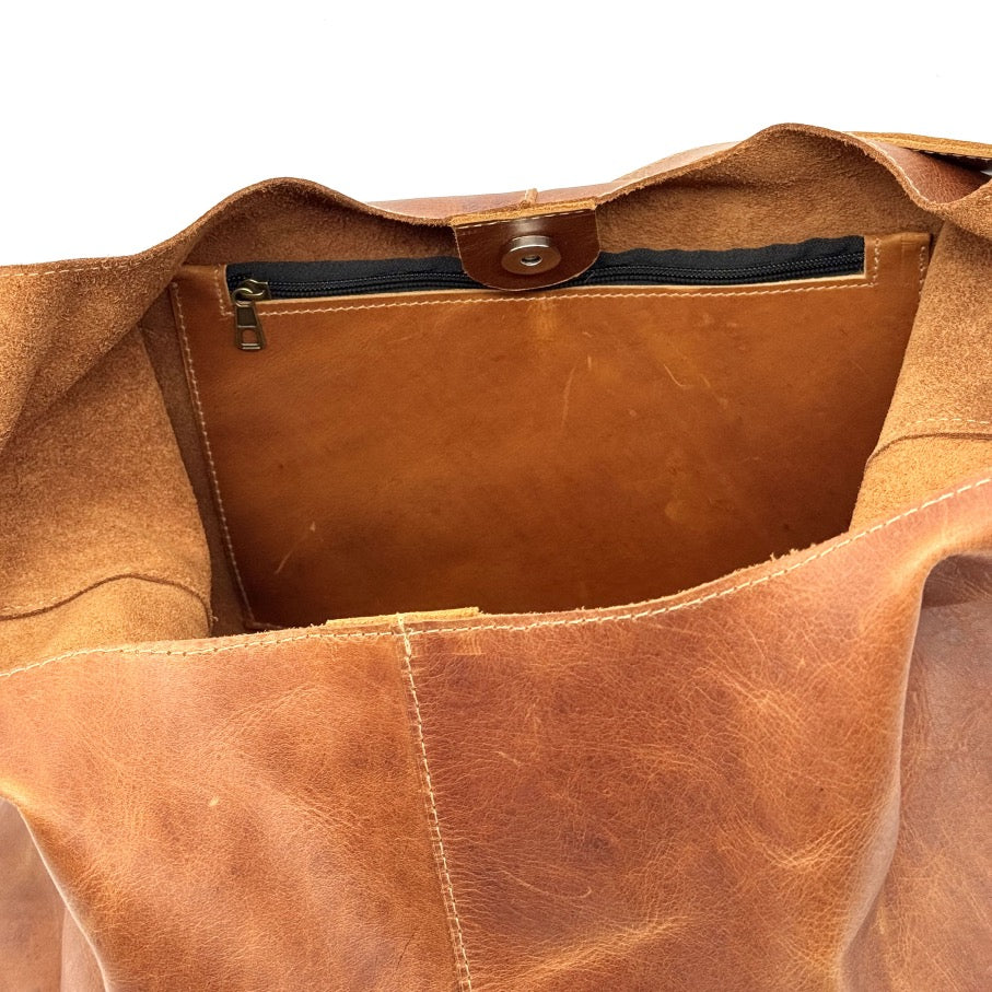 Elevated Hobo in Cognac