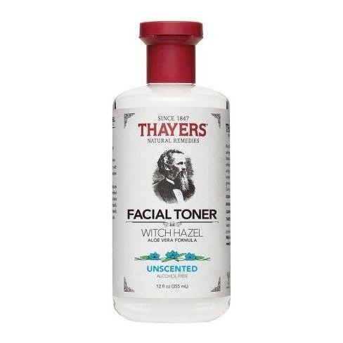 Thayers Witch Hazel Toner With Aloe Unscented 12 Oz