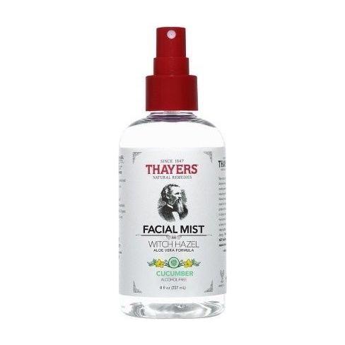 Thayers Natural Remedies Witch Hazel Facial Mist Toner Cucumber 8 Oz