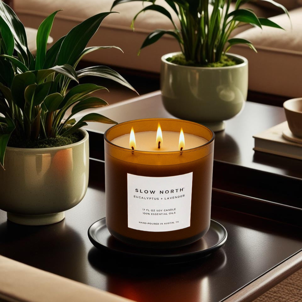 Eucalyptus + Lavender - Signature 3-Wick Candle