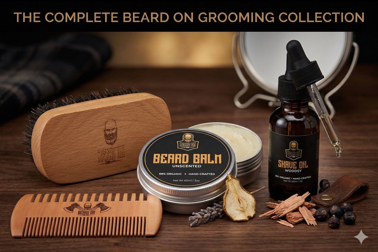 Beard Growth & Grooming Kit