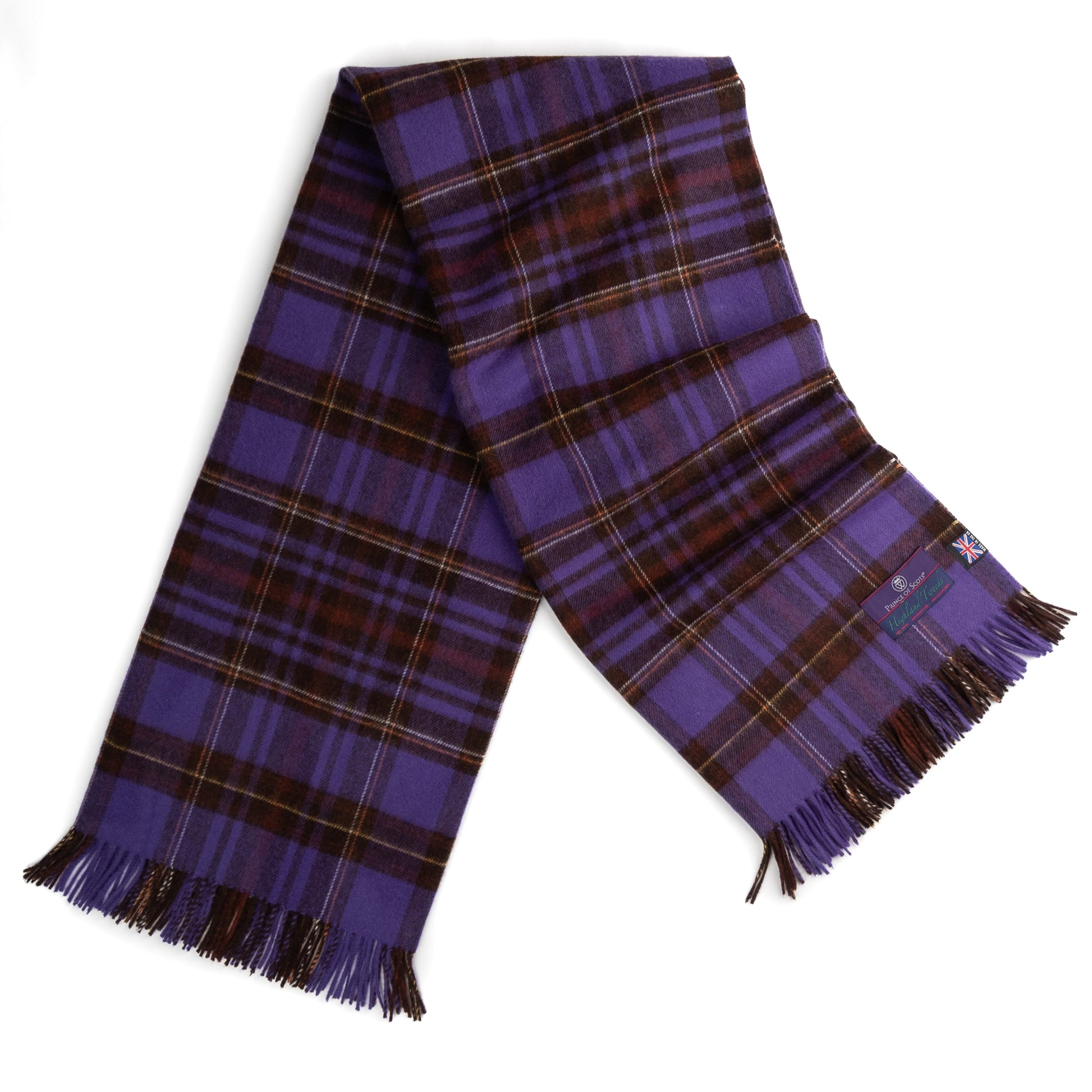 Prince of Scots Merino Wool Throw ~ Equestrian Tartan ~ - Osadia Concept Store