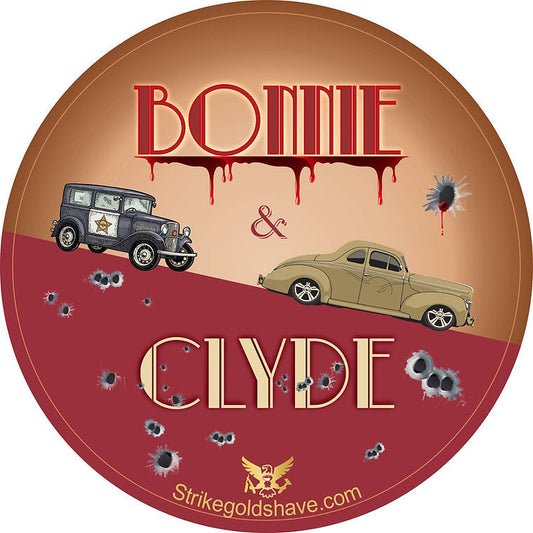 Strike Gold Shave Bonnie & Clyde Shaving Collection
