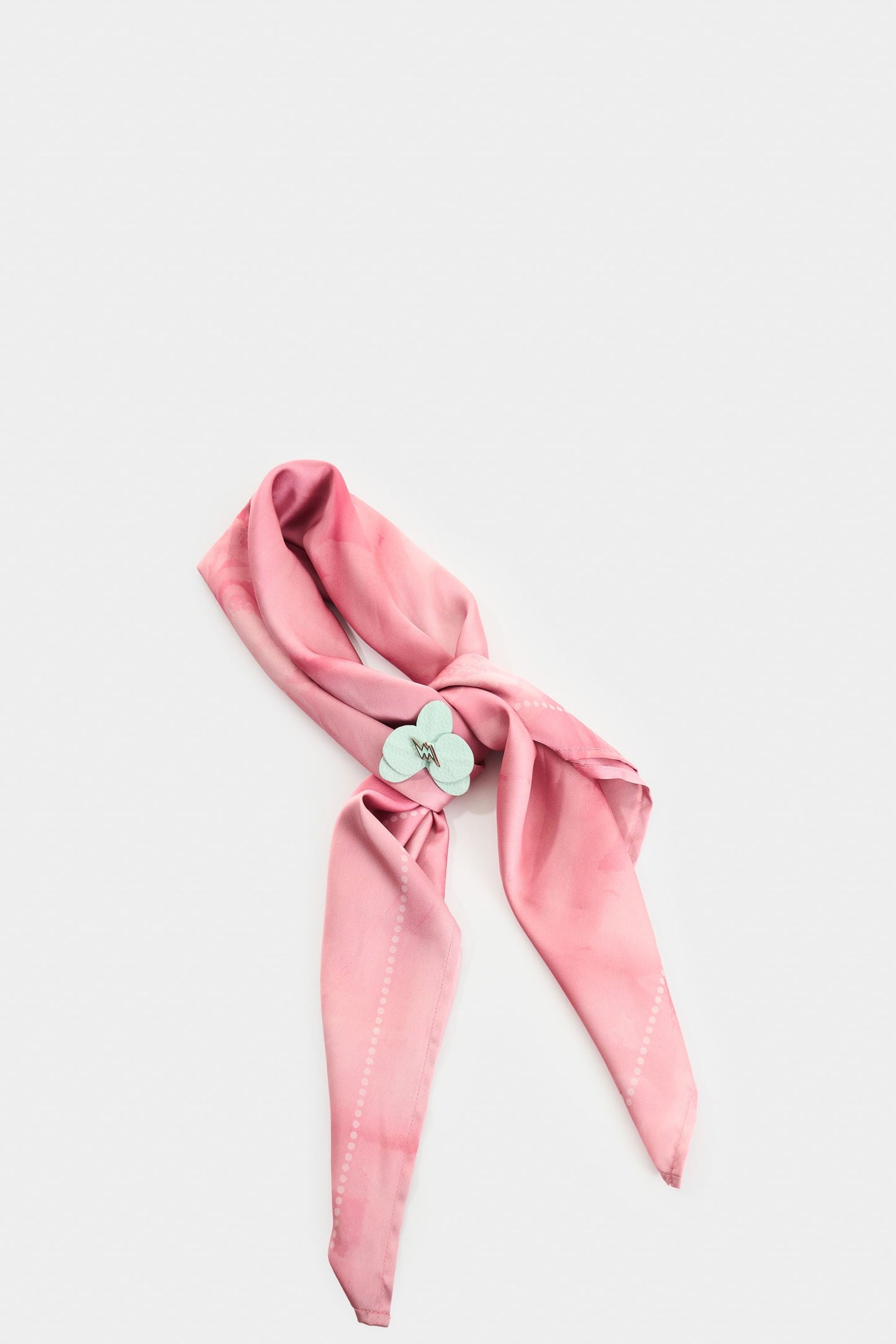 Large leather orchid brooch for women - Osadia Concept Store