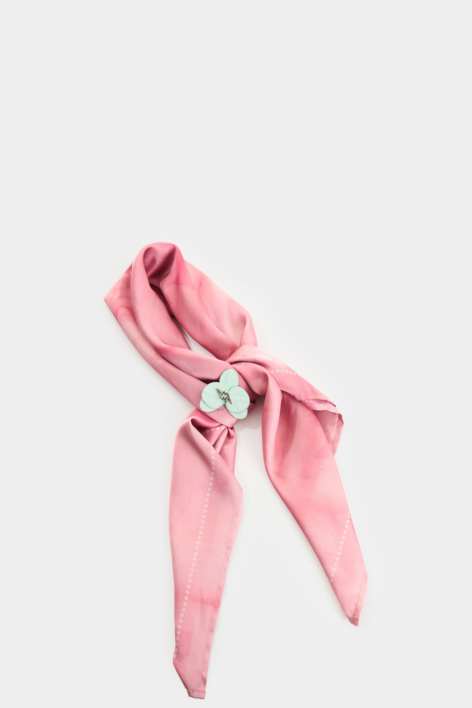 Large leather orchid brooch for women - Osadia Concept Store