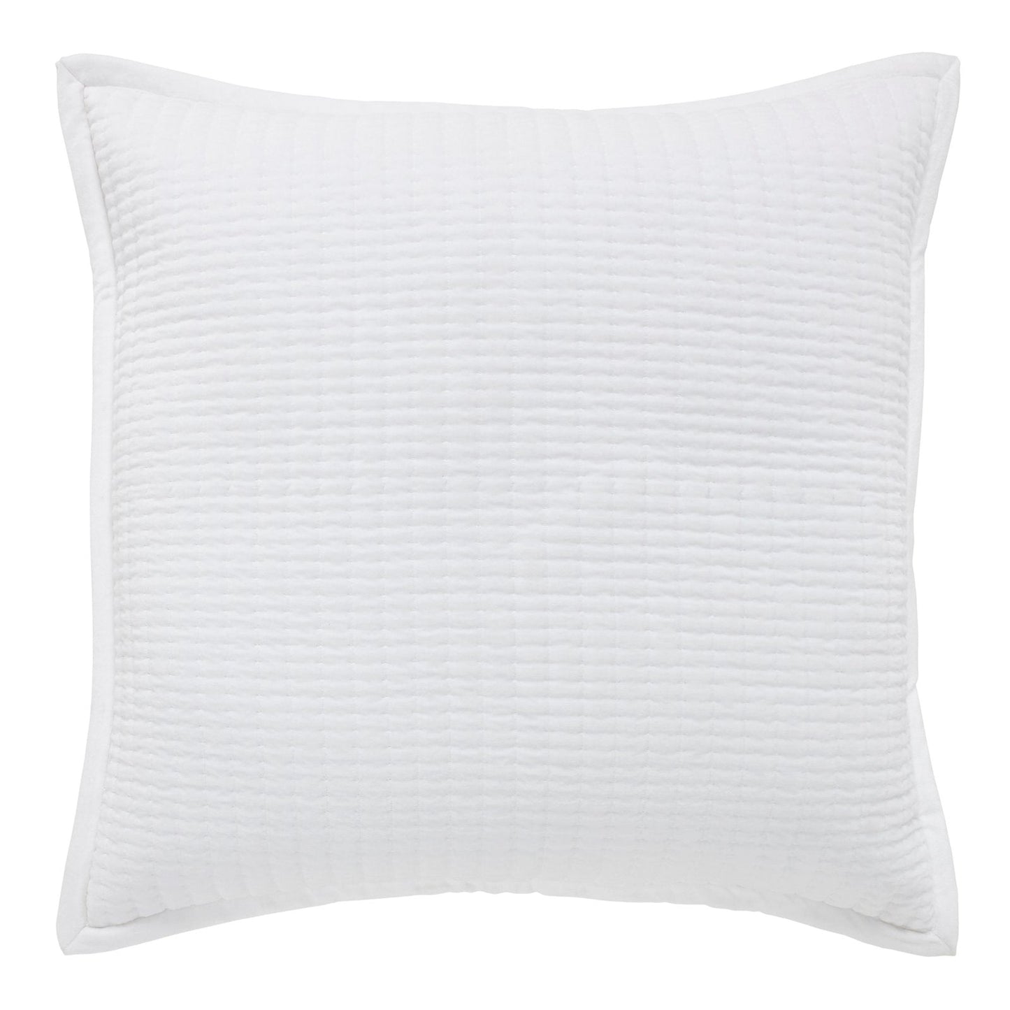 Milton Channel Stitched Velvet Coverlet Sham