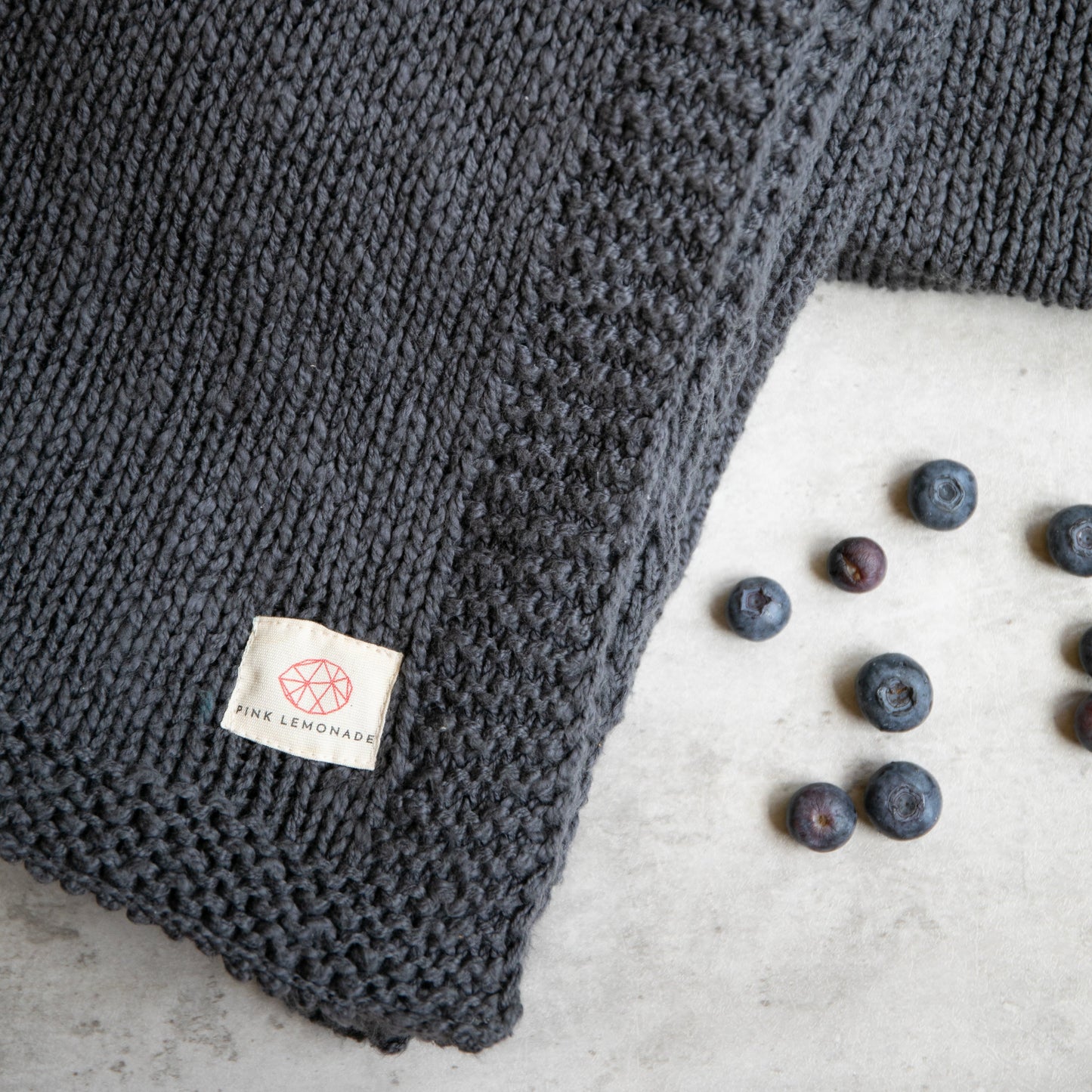 Zrestha Organic Cotton Knit Throw Blanket