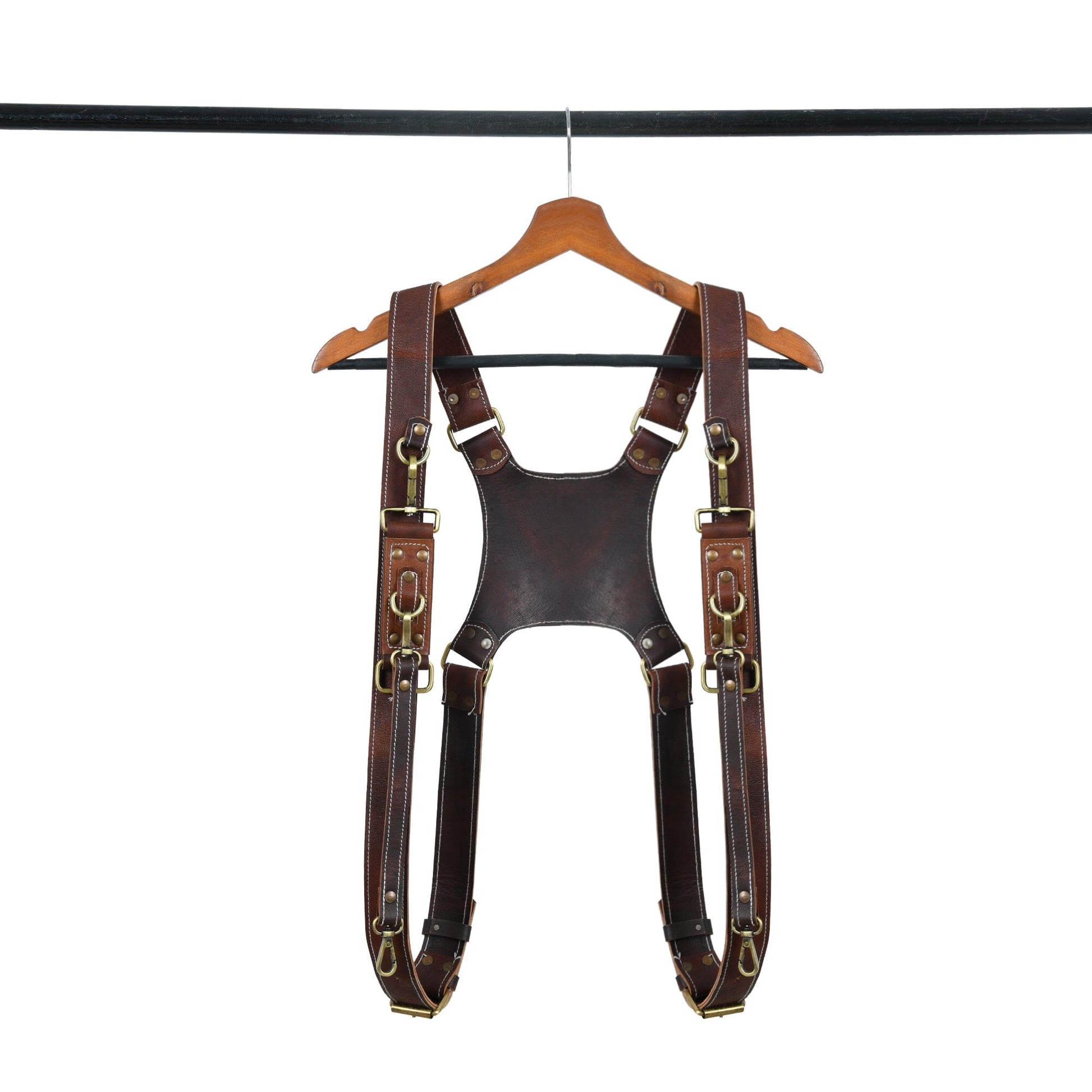 Goat Leather Dual Camera Harness - Osadia Concept Store