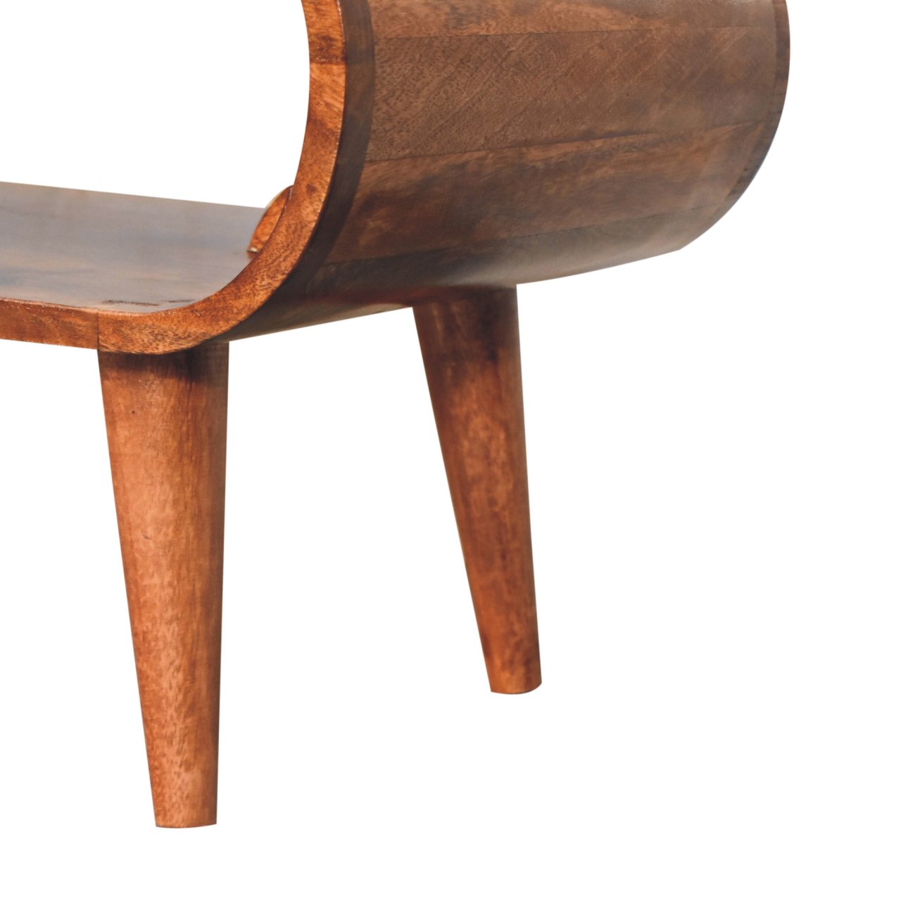 Solid Wood Amaya Nordic Style Honey Caramel Coffee Table