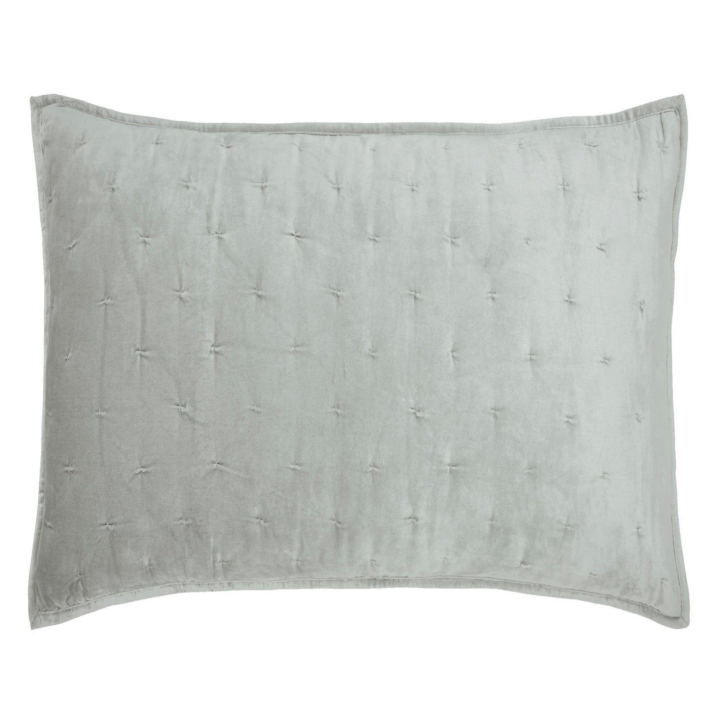 Luna Hand Pinched Velvet Quilt Sham