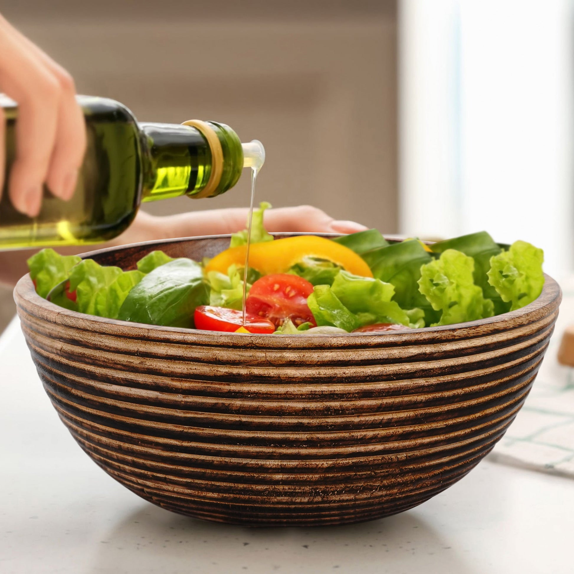 Darma Valley Mangowood Decorative Bowls - Osadia Concept Store