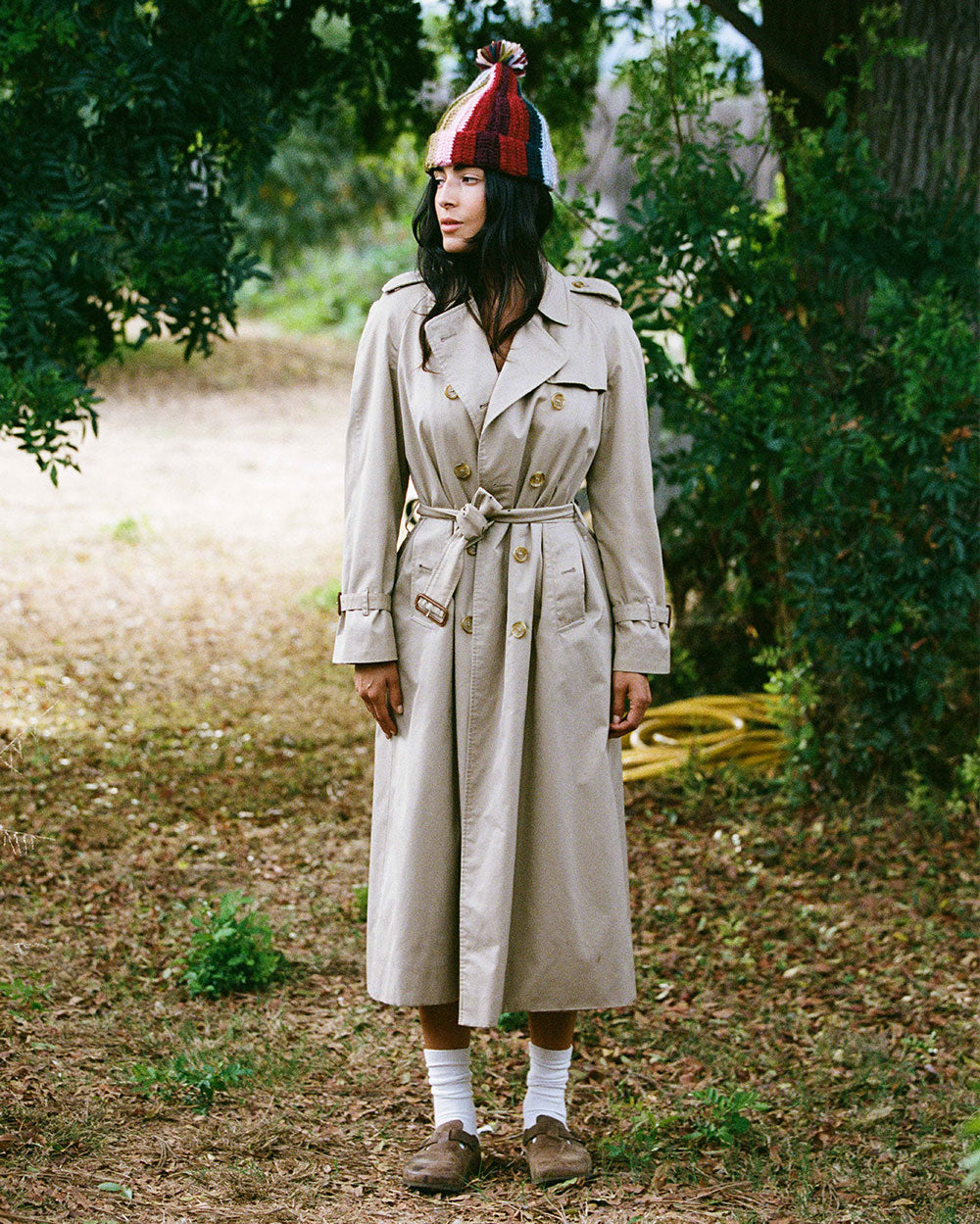 Alpaca Beanie - Mom's Rainbow