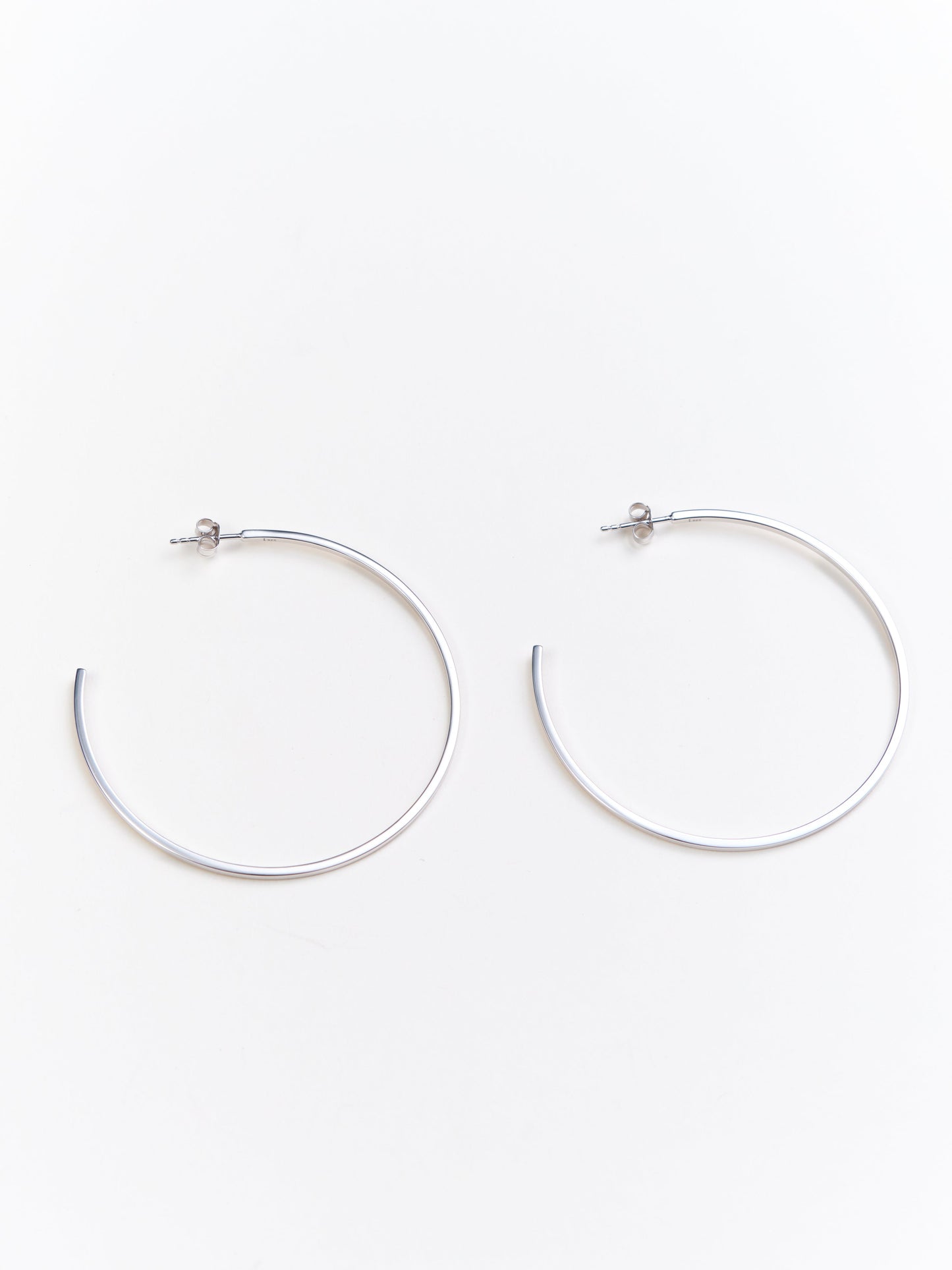 Maddie Large Thin Hoop Earrings