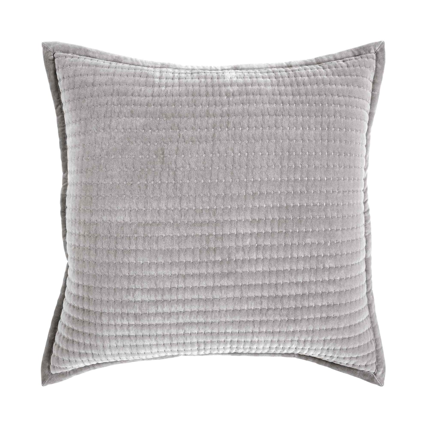 Milton Channel Stitched Velvet Coverlet Sham