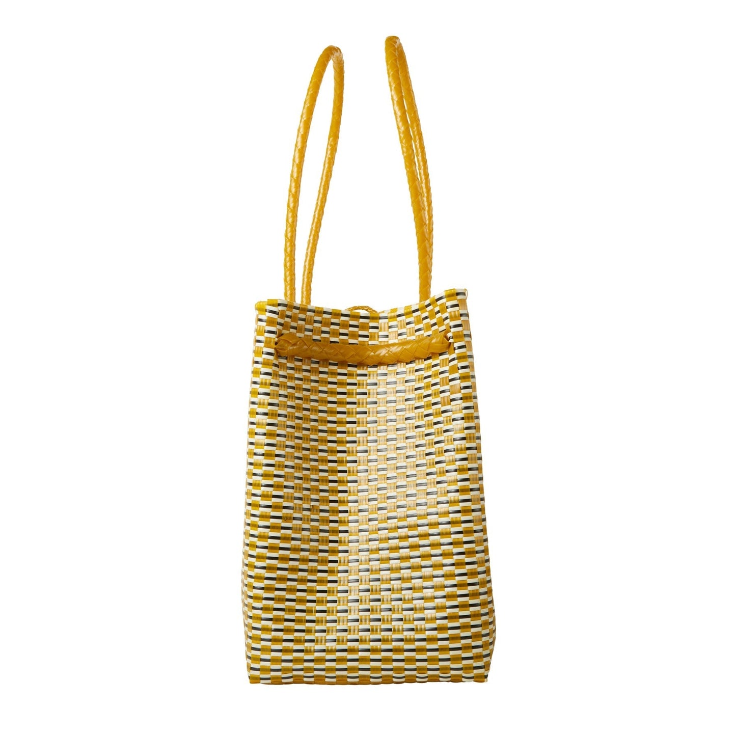 The Maxi Ella Handwoven Tote  · Recycled Plastic