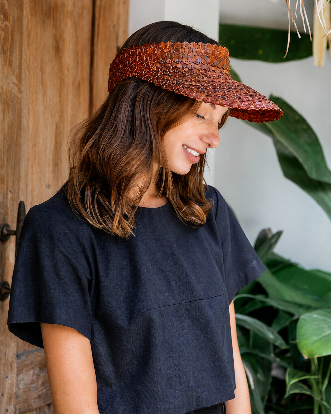 Rattan Sun Visors