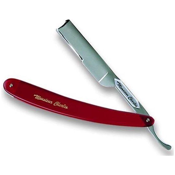 Personna Monsieur Charles Platinum Double Edge Shaving Straight Razor 800