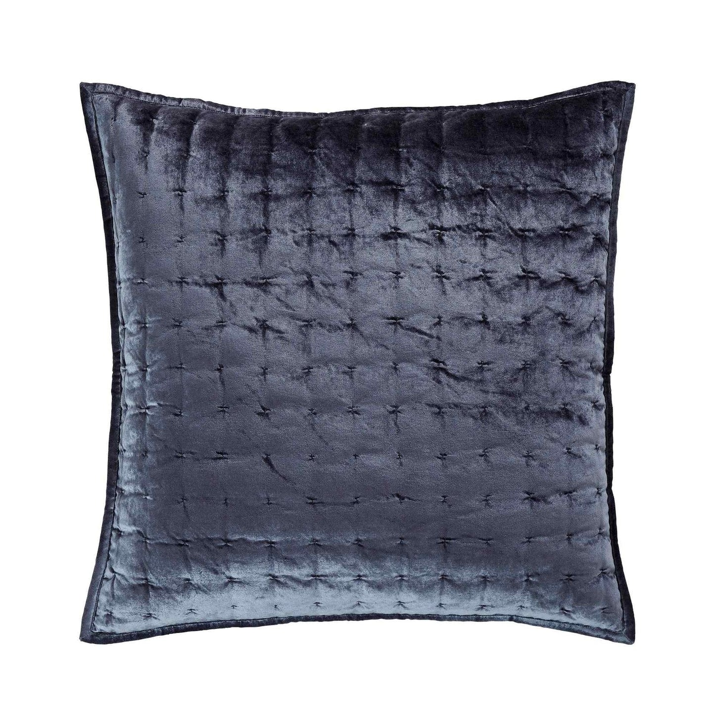 Luna Hand Pinched Velvet Quilt Sham - Clearance