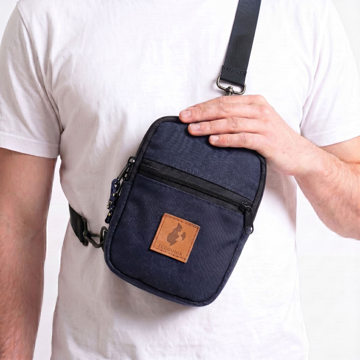 Convertible Canvas Crossbody Sling Bag 1L | Rozi
