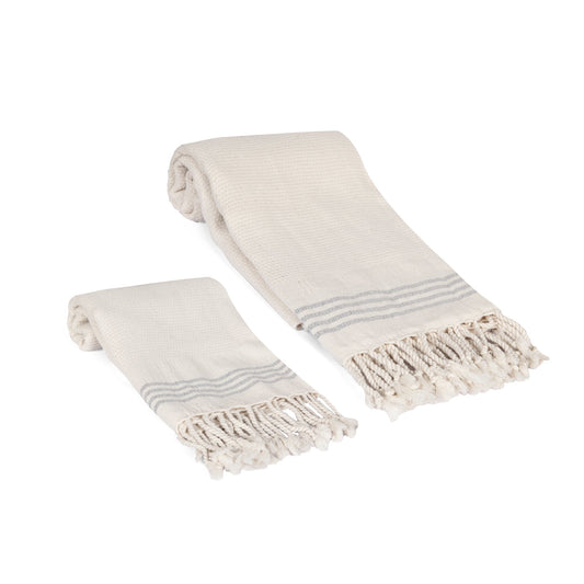 Whisper Weight Natural Turkish Towel Set