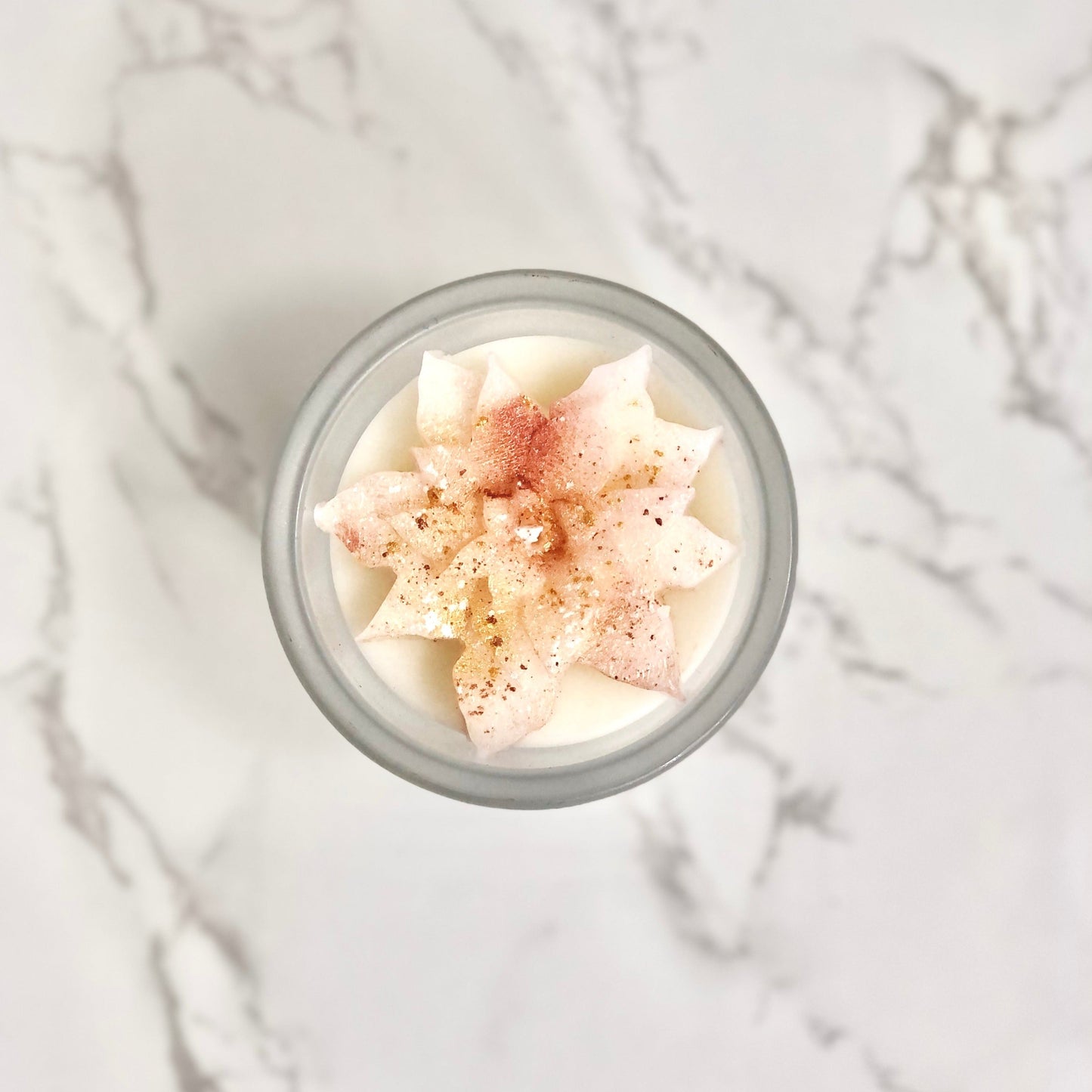 Poinsettia - Christmas Scent Candle - Eco-Friendly