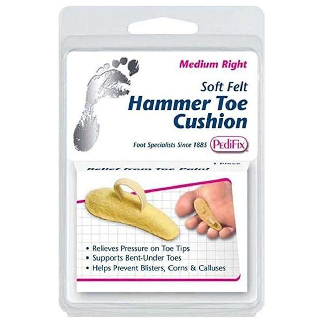 PediFix Hammer Toe Cushion Felt Medium Right 1ct
