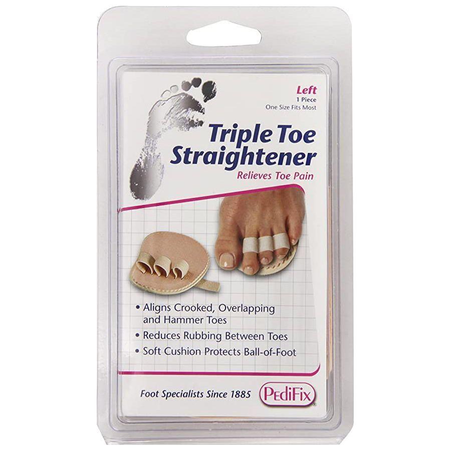 PediFix Triple Toe Straightener Left Foot 1 ct