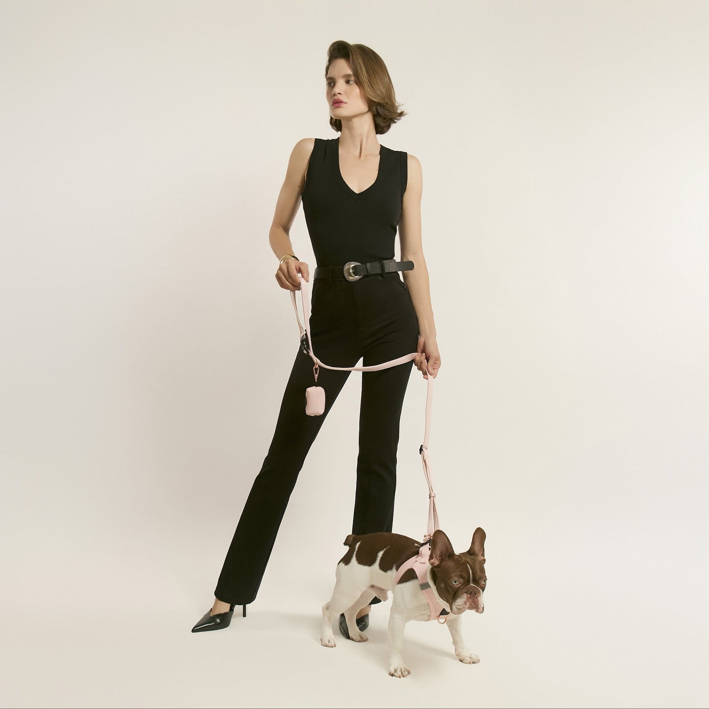 SoHo Dog Harness - Blush Pink