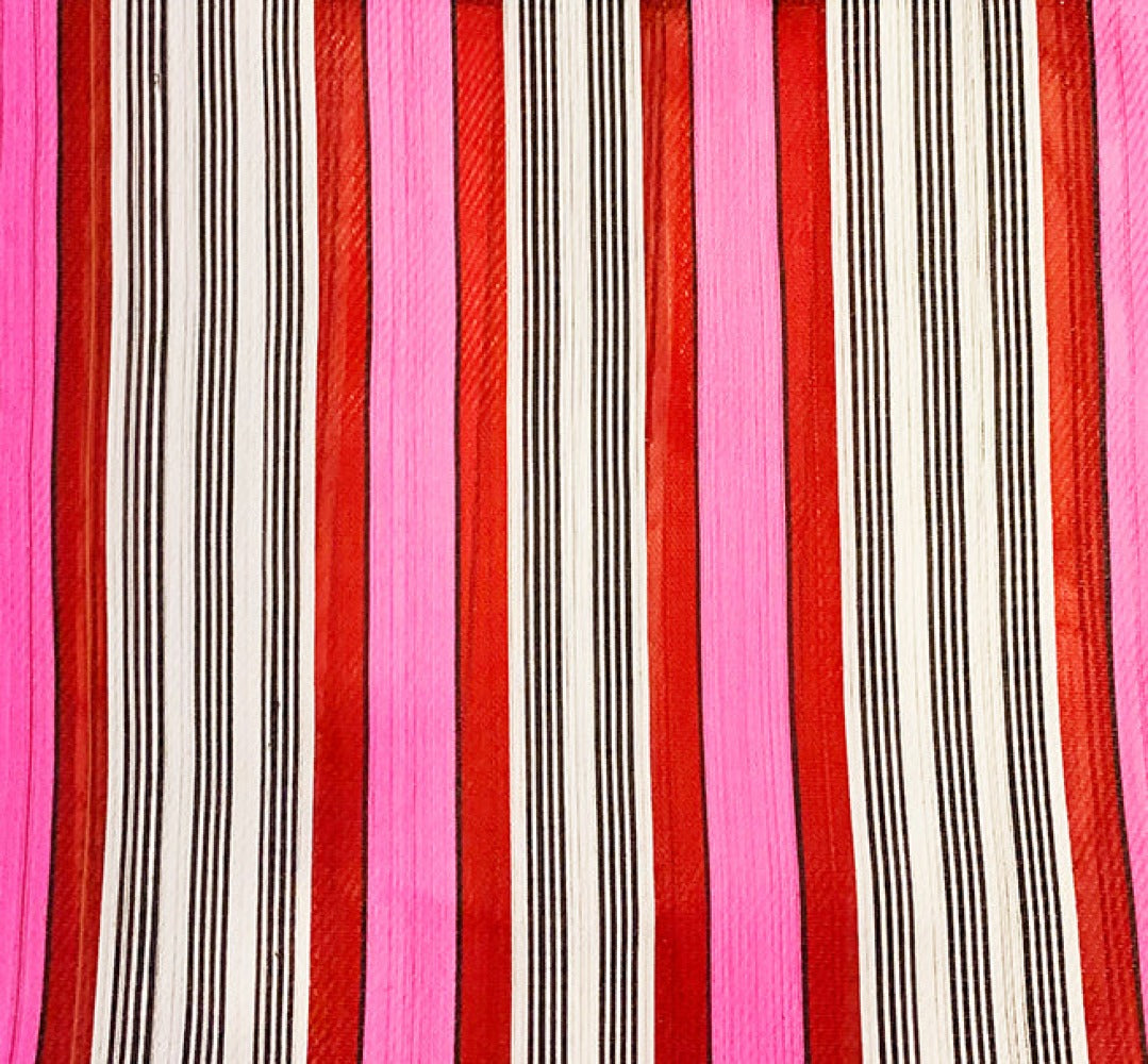 Woven Market Shopper in Neyron, Guardsman, Pearl