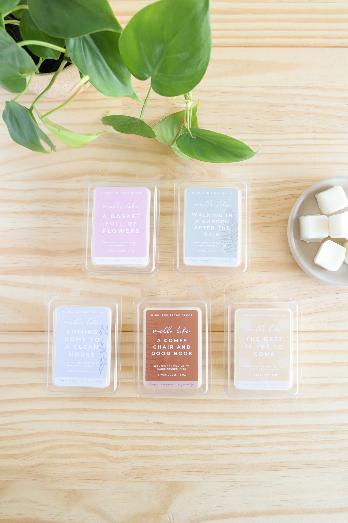 A Basket Full of Flowers Wax Melt