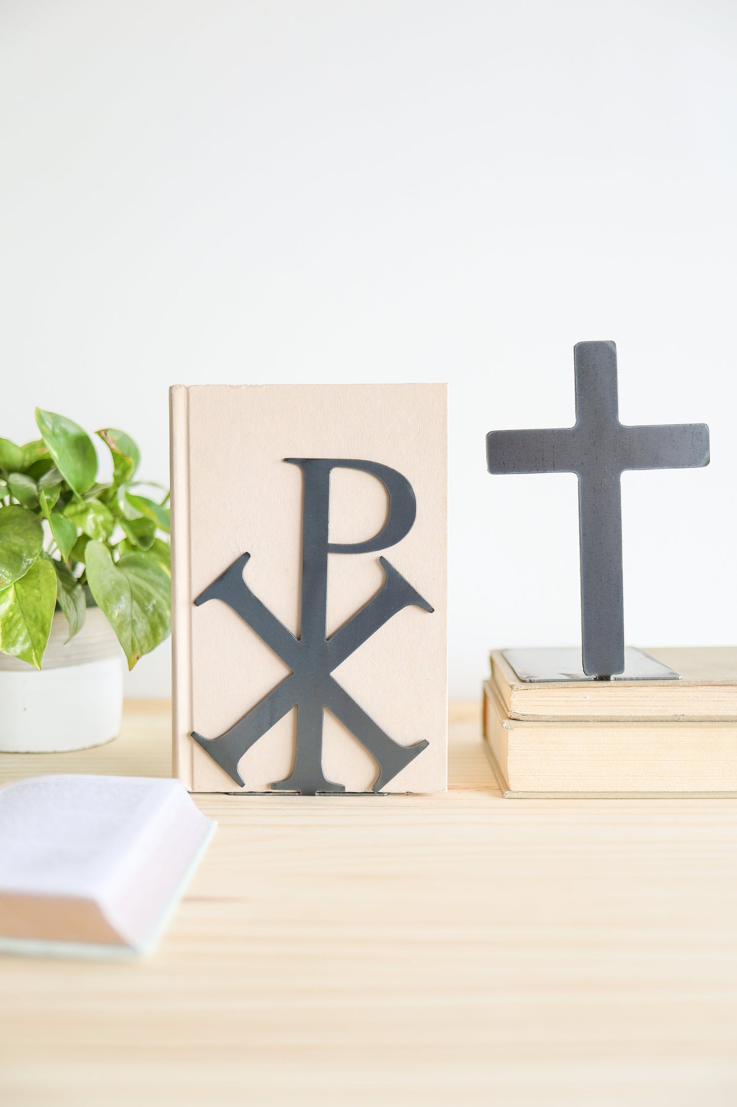 Chi Rho Bookend