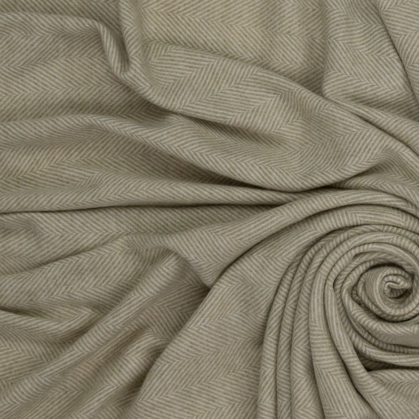 Southampton Home Merino Wool Herringbone Throw (Celery) - Osadia Concept Store