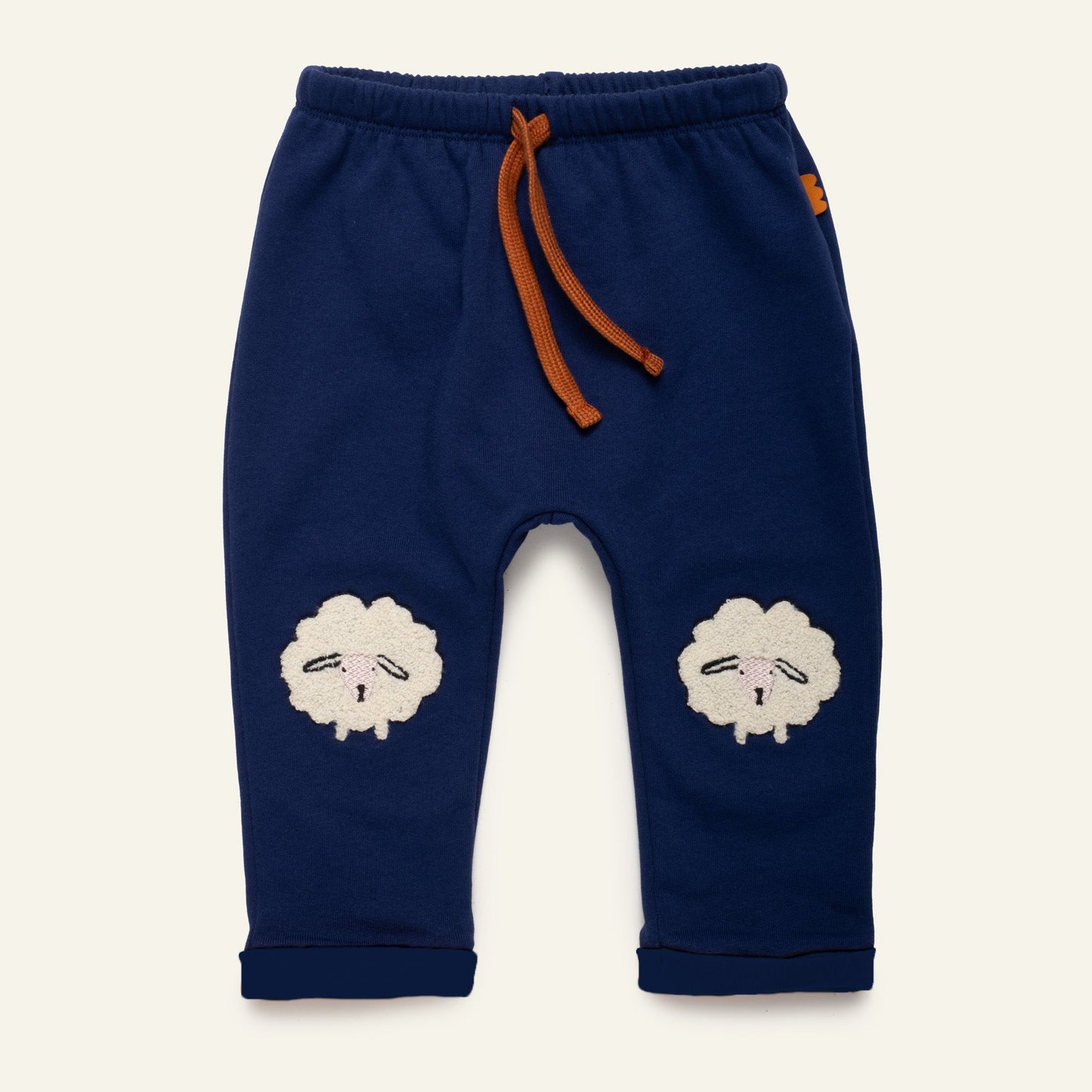 Embroidered Cozy Sheep Baby Jogger